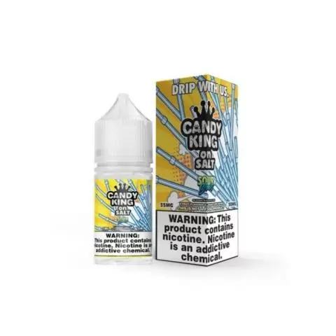 sour straws vape flavor Candy King Salt E-Liquid IVG Pro 10k puffs Flavor:Banana Ice (Spring Edition) Disposable VS Refillable Vape:
