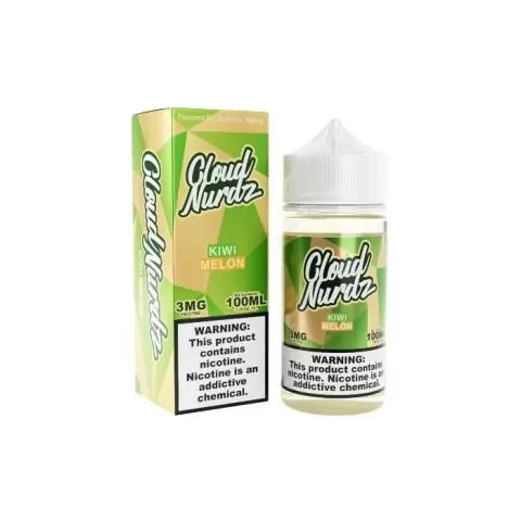 Cloud Nurdz E-Liquid - Kiwi Melon 100ml | Only $17.99