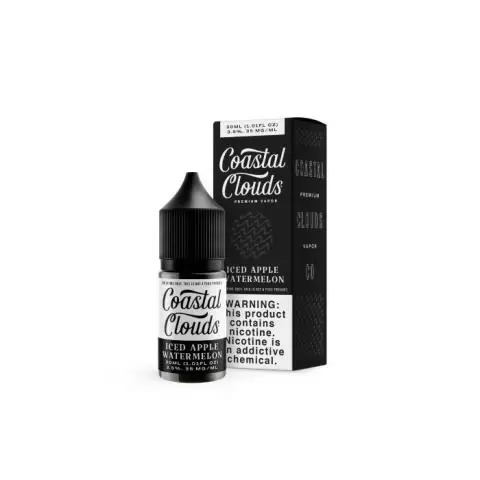 Coastal Clouds Salt Nic - Iced Apple Watermelon 30ml