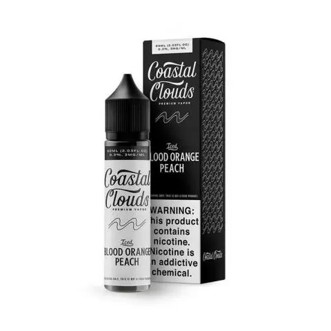 Coastal Clouds - Iced Blood Orange Peach 60ml