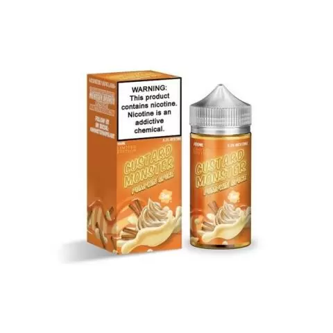 Custard Monster E-Liquid - Pumpkin Spice 100ml | Only $18.99