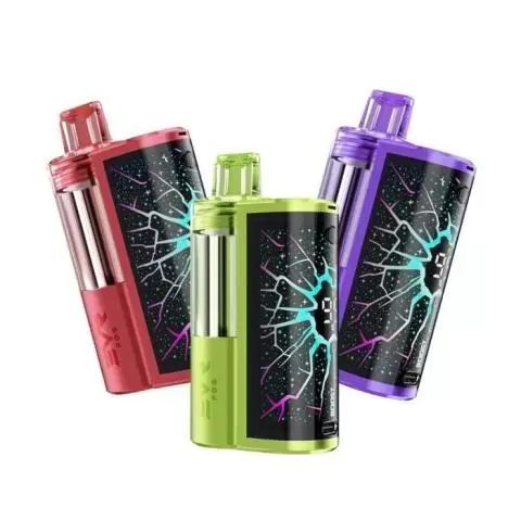 refillable vape mods EVR Fog 100k Disposable Kit Aura Bar 10k puff vape Flavor:Strawberry Shortcake Pops Premium Clarity Series