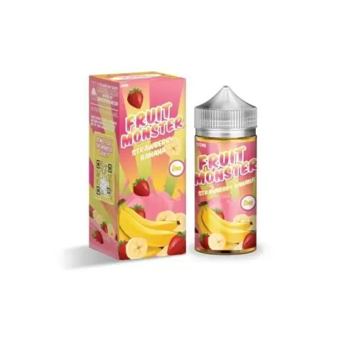 Fruit Monster E-Liquid - Strawberry Banana 100ml