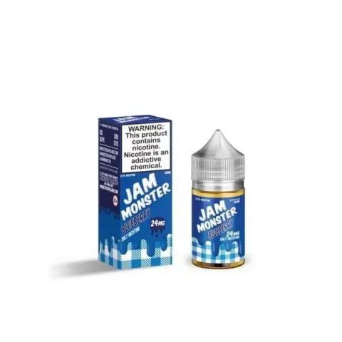 Jam Monster Salt E-Liquid - Blueberry 30ml | Only $14.99 Jam Monster Salt E-Liquid - Blueberry 30ml | Only $14.99