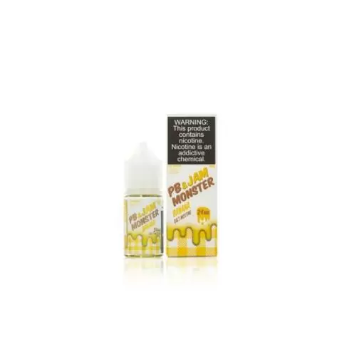 Jam Monster E-Liquid Banana PB & Jam Nic Salts 30mL | Only $14.99 Jam Monster E-Liquid Banana PB & Jam Nic Salts 30mL | Only $14.99