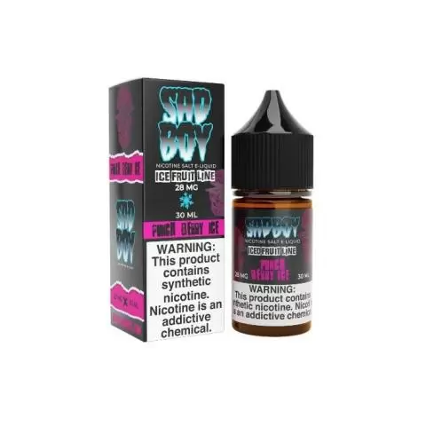 Sadboy Salt E-Liquid - Punch Berry Ice 30ml