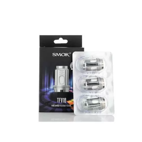 smok tfv18 coil compatibility chart SMOK |TFV18 Replacement Mesh Coils (3-Pack)