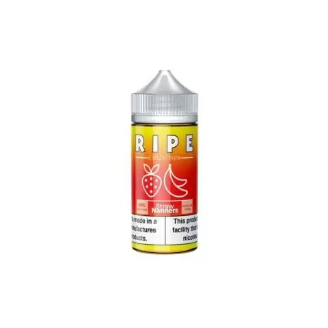 Ripe Collection E-Liquid - Straw Nanners 100ml