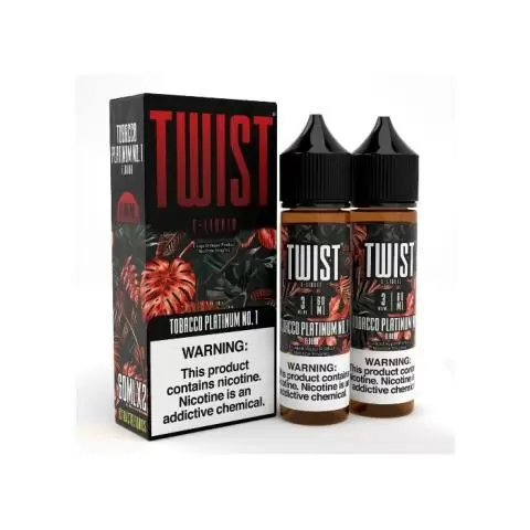 Twist E-Liquid - Tobacco Platinum No. 1 2x60ml