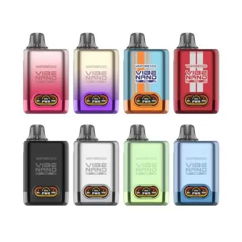 vaporesso vibe nano pro pods Pod System Flavour:Strawberry Kiwi *New* Rainbow Ice (60mL) | HQD GO Disposable