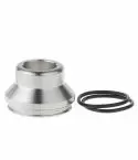 Stainless Steel Wide Bore Drip Tips (22mm)-Stainless