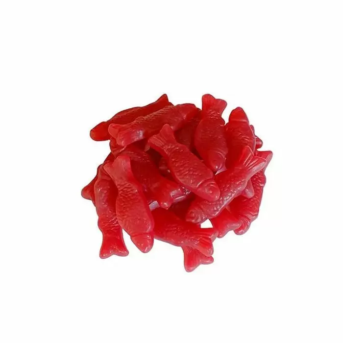 One on one flavors gummy fish candy