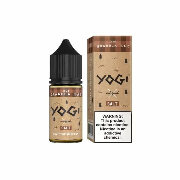 Yogi Salt E-Liquid - Java Granola Bar 30ml | Only $14.99