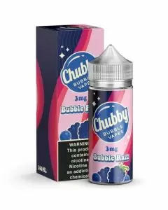 Chubby Bubble E-Liquid - Bubble Razz 100ml 