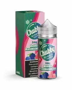 Chubby Bubble E-Liquid - Bubble Razzmelon Ice 100ml 