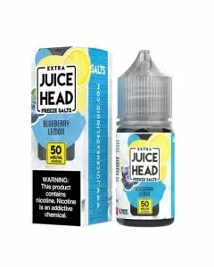 Juice Head Freeze Salt E-Liquid - Blueberry Lemon Freeze 30ml 
