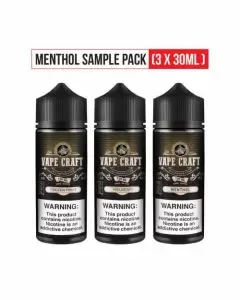 Menthol "Ice Pack" - Sample Pack 