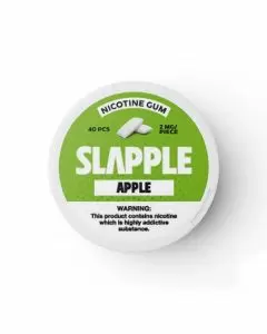 Slapple Nicotine Gum - Apple