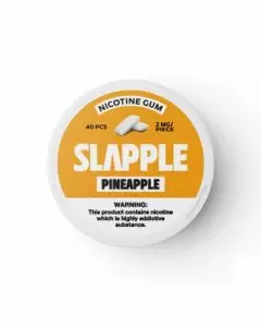 Slapple Nicotine Gum Pineapple