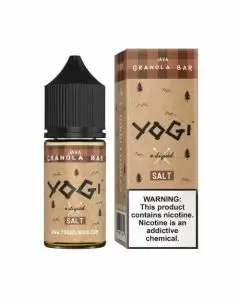Yogi Salt E-Liquid - Java Granola Bar 30ml with box