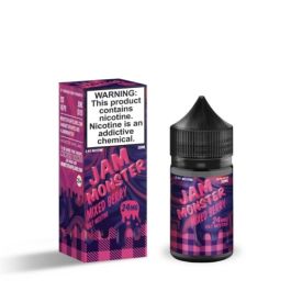 jam monster vape juice Jam Monster Salt E-Liquid - Mixed Berry 30ml