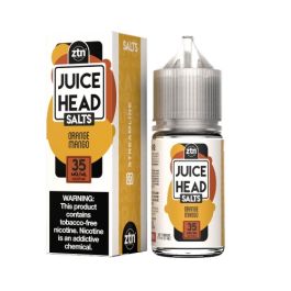 Juice Head Salt E-Liquid - Orange Mango 30ml | Only $14.99 Juice Head Salt E-Liquid - Orange Mango 30ml | Only $14.99