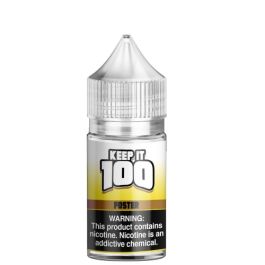 Keep It 100 Salt E-Liquid - Foster 30ml | Only $14.99
