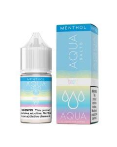 Aqua Salt E-Liquid - Drops Menthol 30ml