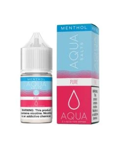 Aqua Salt E-Liquid - Pure Menthol 30ml