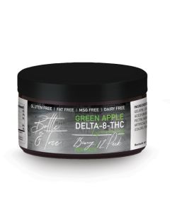 Bottle & Tree - Delta 8 THC Gummies - Green Apple Rings 300mg