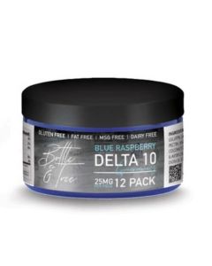 Delta-10 THC gummies | Blue Raspberry flavor