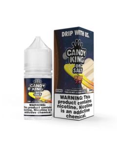Candy King Salt E-Liquid - Peachy Rings 30ml