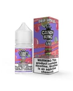 Candy King Salt E-Liquid - Strawberry Watermelon Bubblegum 30ml