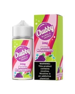 Chubby Bubble E-Liquid - Bubble Grappleberry 100ml