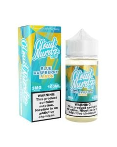 Cloud Nurdz Iced E-Liquid - Blue Raspberry Lemon 100ml