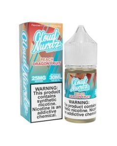 Cloud Nurdz Iced Salt E-Liquid - Peach Dragonfruit 30ml