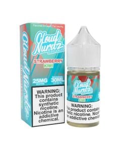 Cloud Nurdz Iced Salt E-Liquid - Strawberry Kiwi 30ml