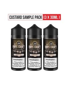 Custard E-Liquid Sample Pack