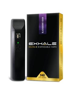 Delta 8 THC vape | Blackberry Kush by Exhale Wellness