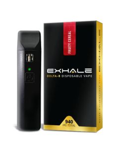 Delta 8 THC vape | Fruity Cereal by Exhale Wellness