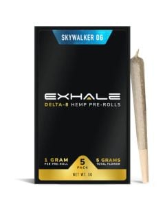 Exhale Wellness - Delta-8 THC Pre-Rolls - Skywalker OG - 1 Gram (5-Pack)