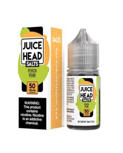 Juice Head Salt E-Liquid - Peach Pear 30ml