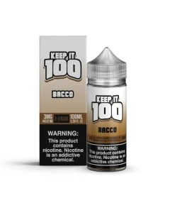 Keep It 100 E-Liquid - Bacco 100ml