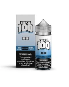 Keep It 100 E-Liquid - Blue 100ml