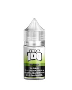 Keep It 100 Salt E-Liquid - Dew Drop 30ml