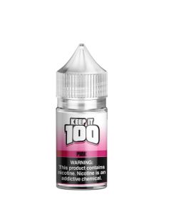 Keep It 100 Salt E-Liquid - Pink 30ml