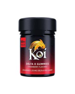 Koi Delta 8 THC gummies - Strawberry 500mg