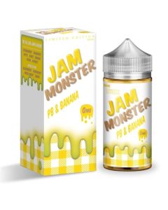 PB&Jam Monster E-Liquid - Banana 100ml