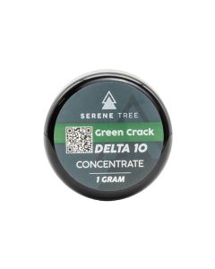 Serene Tree Delta-10 THC Concentrate - 1 Gram - Green Crack