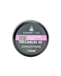 Serene Tree Delta-10 THC Concentrate - 1 Gram - Ice Cream Cake